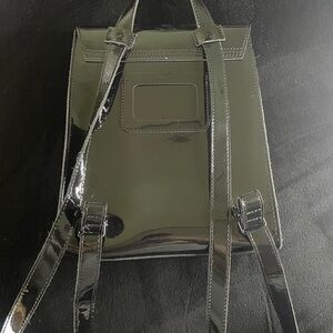 Dr. Martens mini patent leather backpack